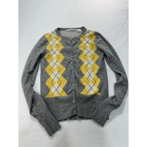 Autumn Cashmere Small Cardigan Sweater Luxury Designer Soft